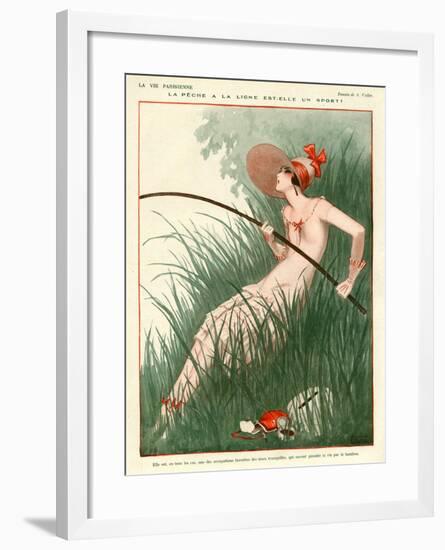 La Vie Parisienne, Armand Vallee, 1924, France-null-Framed Giclee Print