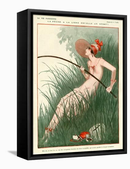 La Vie Parisienne, Armand Vallee, 1924, France-null-Framed Stretched Canvas