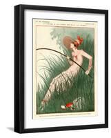 La Vie Parisienne, Armand Vallee, 1924, France-null-Framed Giclee Print