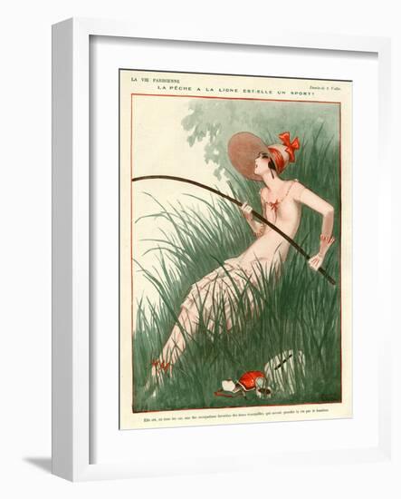 La Vie Parisienne, Armand Vallee, 1924, France-null-Framed Giclee Print