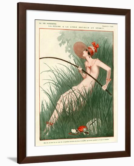 La Vie Parisienne, Armand Vallee, 1924, France-null-Framed Giclee Print