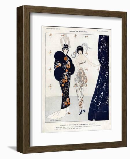 La Vie Parisienne, Brunelleschi, 1912, France-null-Framed Giclee Print