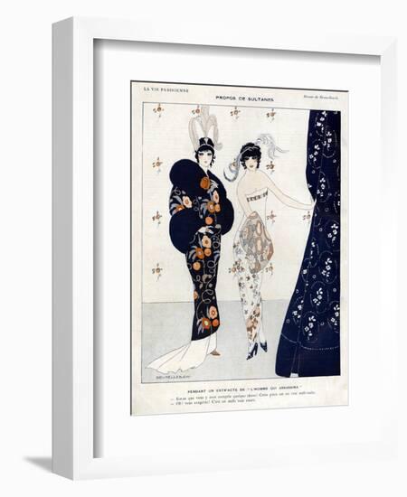 La Vie Parisienne, Brunelleschi, 1912, France-null-Framed Giclee Print