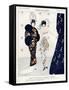 La Vie Parisienne, Brunelleschi, 1912, France-null-Framed Stretched Canvas