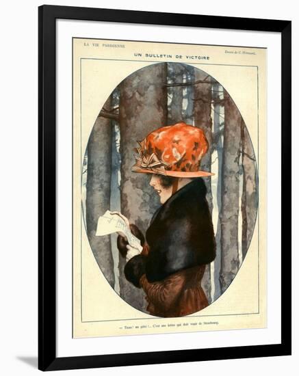 La Vie Parisienne, C Herouard, 1918, France-null-Framed Giclee Print