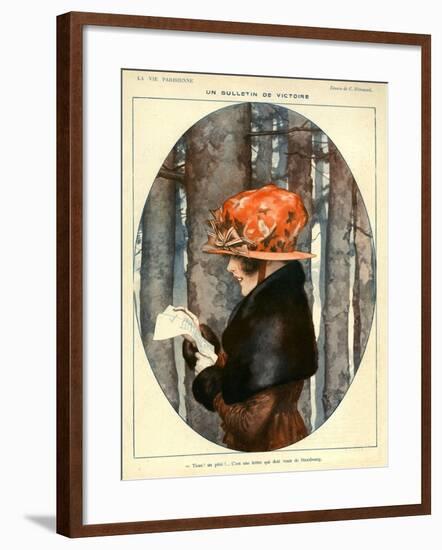 La Vie Parisienne, C Herouard, 1918, France-null-Framed Giclee Print