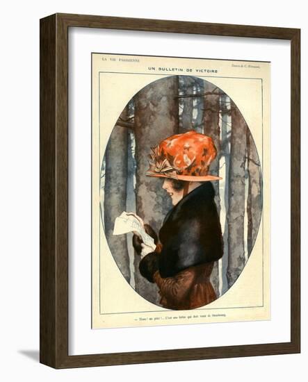 La Vie Parisienne, C Herouard, 1918, France-null-Framed Giclee Print