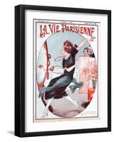 La Vie Parisienne, C Herouard, 1922, France-null-Framed Giclee Print