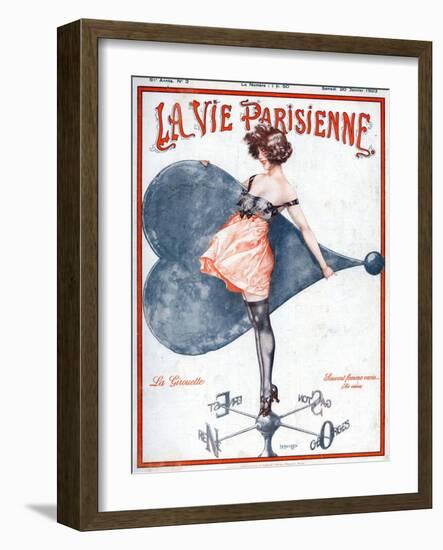 La Vie Parisienne, C Herouard, 1923, France-null-Framed Giclee Print