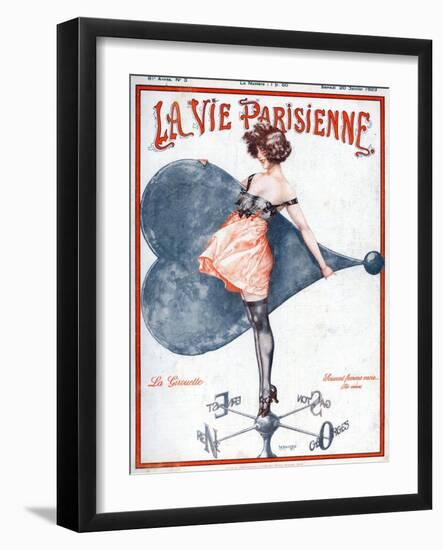 La Vie Parisienne, C Herouard, 1923, France-null-Framed Giclee Print