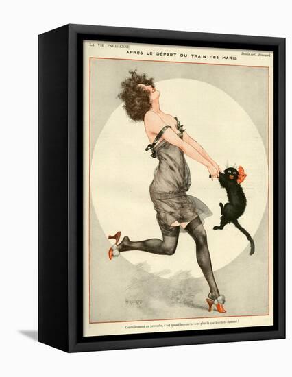 La Vie Parisienne, C Herouard, 1923, France-null-Framed Stretched Canvas