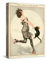 La Vie Parisienne, C Herouard, 1923, France-null-Stretched Canvas