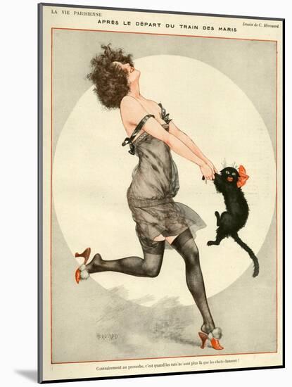 La Vie Parisienne, C Herouard, 1923, France-null-Mounted Giclee Print