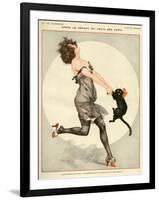 La Vie Parisienne, C Herouard, 1923, France-null-Framed Premium Giclee Print