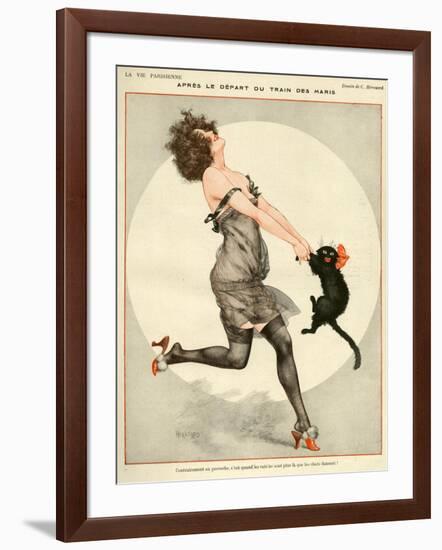 La Vie Parisienne, C Herouard, 1923, France-null-Framed Giclee Print