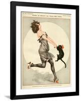 La Vie Parisienne, C Herouard, 1923, France-null-Framed Giclee Print