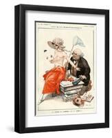 La Vie Parisienne, C Herouard, 1924, France-null-Framed Giclee Print