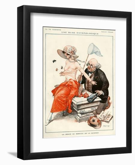 La Vie Parisienne, C Herouard, 1924, France-null-Framed Giclee Print