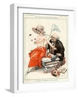 La Vie Parisienne, C Herouard, 1924, France-null-Framed Giclee Print