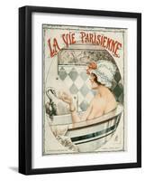 La Vie Parisienne, Cheri Herouard, 1919, France-null-Framed Giclee Print