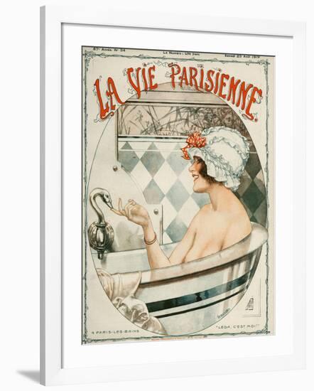 La Vie Parisienne, Cheri Herouard, 1919, France-null-Framed Giclee Print