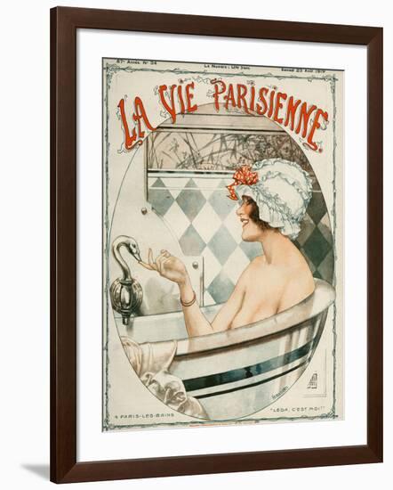 La Vie Parisienne, Cheri Herouard, 1919, France-null-Framed Giclee Print