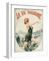 La Vie Parisienne, Cheri Herouard, 1919, France-null-Framed Giclee Print