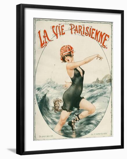 La Vie Parisienne, Cheri Herouard, 1919, France-null-Framed Giclee Print