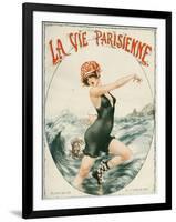 La Vie Parisienne, Cheri Herouard, 1919, France-null-Framed Giclee Print