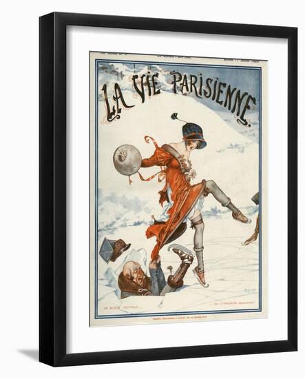 La Vie Parisienne, Cheri Herouard, 1920, France-null-Framed Giclee Print