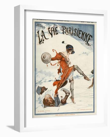 La Vie Parisienne, Cheri Herouard, 1920, France-null-Framed Giclee Print