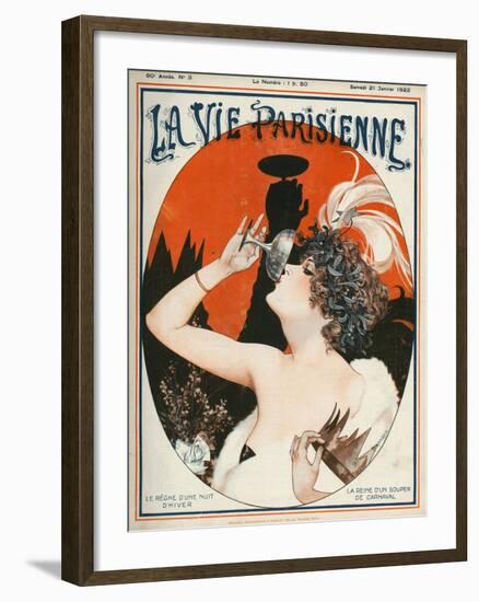 La Vie Parisienne, Cheri Herouard, 1922, France-null-Framed Giclee Print