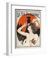 La Vie Parisienne, Cheri Herouard, 1922, France-null-Framed Giclee Print