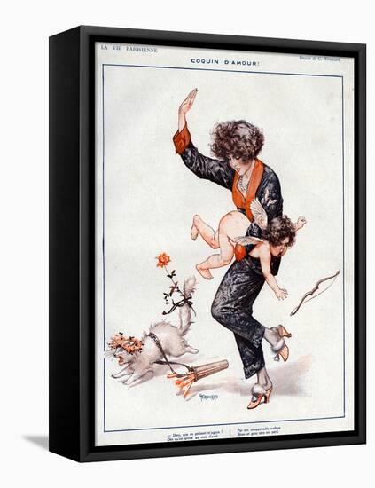 La Vie Parisienne, Cheri Herouard, 1922, France-null-Framed Stretched Canvas