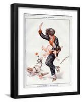 La Vie Parisienne, Cheri Herouard, 1922, France-null-Framed Giclee Print