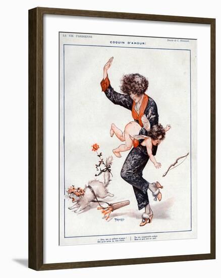 La Vie Parisienne, Cheri Herouard, 1922, France-null-Framed Giclee Print