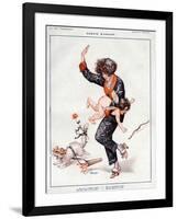 La Vie Parisienne, Cheri Herouard, 1922, France-null-Framed Giclee Print