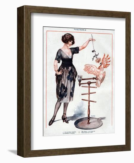 La Vie Parisienne, Cheri Herouard, 1922, France-null-Framed Giclee Print