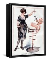 La Vie Parisienne, Cheri Herouard, 1922, France-null-Framed Stretched Canvas
