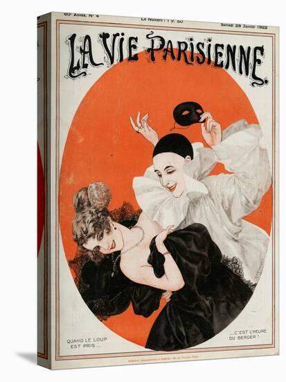 La Vie Parisienne, Cheri Herouard, 1922, France-null-Stretched Canvas