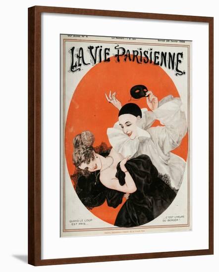 La Vie Parisienne, Cheri Herouard, 1922, France-null-Framed Giclee Print