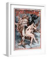 La vie Parisienne, Cheri Herouard, 1923, France-null-Framed Giclee Print