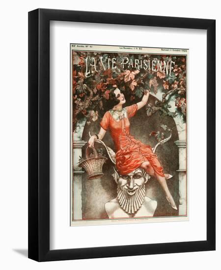 La Vie Parisienne, Cheri Herouard, 1924, France-null-Framed Giclee Print