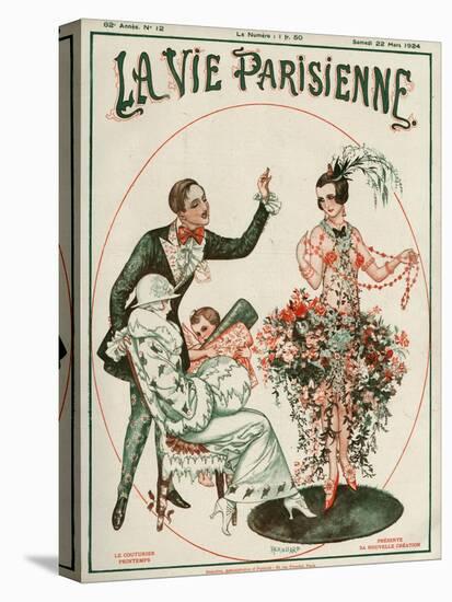 La Vie Parisienne, Cheri Herouard, 1924, France-null-Stretched Canvas