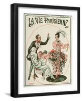 La Vie Parisienne, Cheri Herouard, 1924, France-null-Framed Giclee Print