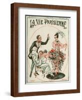 La Vie Parisienne, Cheri Herouard, 1924, France-null-Framed Giclee Print