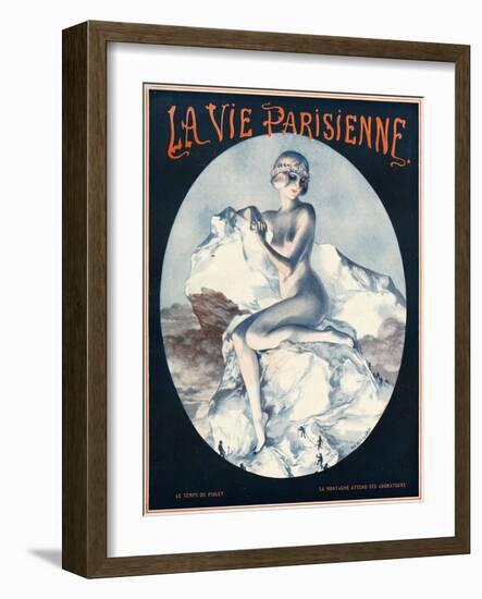 La Vie Parisienne, Cheri Herouard, 1924, France-null-Framed Giclee Print