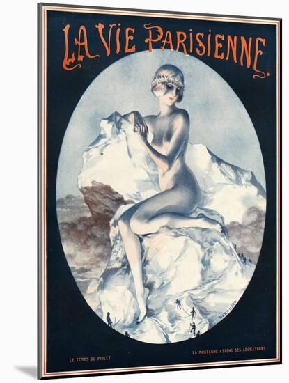 La Vie Parisienne, Cheri Herouard, 1924, France-null-Mounted Giclee Print