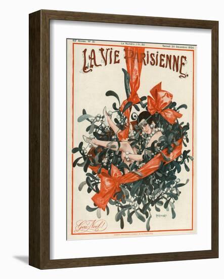 La Vie Parisienne, Cheri Herouard, 1924, France-null-Framed Giclee Print