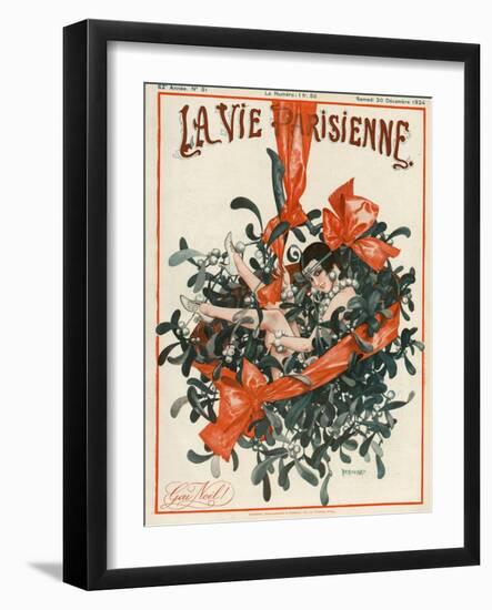 La Vie Parisienne, Cheri Herouard, 1924, France-null-Framed Giclee Print